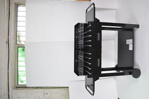 KY2830LK Black Painting Charcoal Grill with Skewer