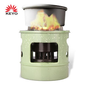KY33 Metal Fireplace Stove Windproof Kerosene Furnace For Outdoor Camping