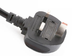 BS&ASTA Approved UK 3 Pole Plug Power Cord | Wholesale & From China
