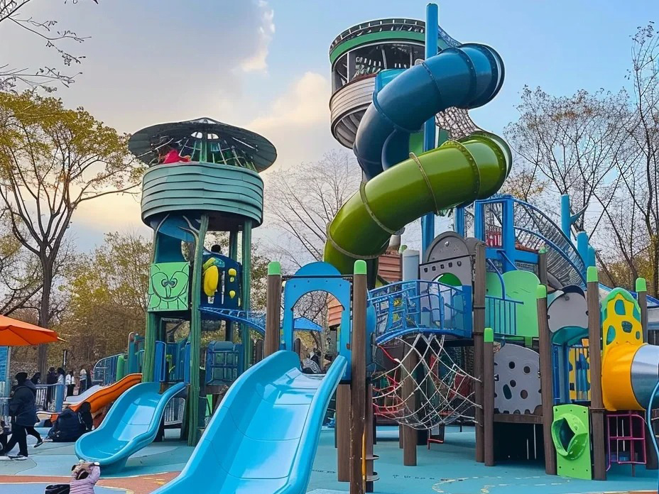Outdoor children’s playground Equipment Factory