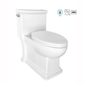Comfort Height Skirted One-piece Compact Elongated 1.28 Gpf Oem Toilet