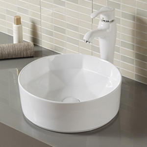 Designed Diamond Shape Vessel Bathroom Wash Basin