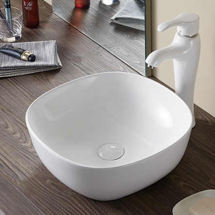 OEM Counter top porcelain small washroom sink manufacturers