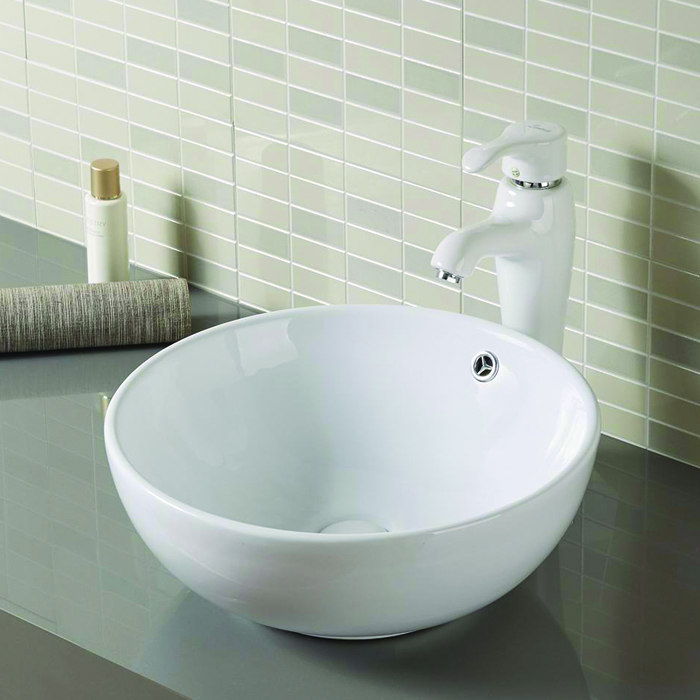 Bowl Shape Under Counter Wash Basin Design