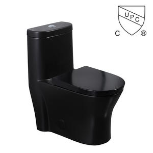 Buy Standard Tank Height Single Piece Black Cheap Toilets