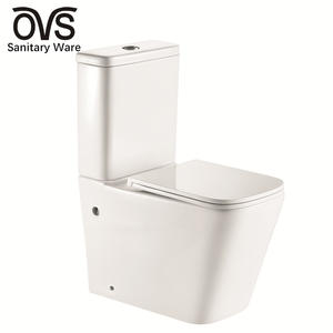 Two Piece Toilet White - OVS