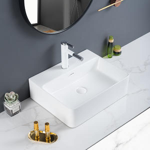 Clean And Smooth Contour Lines Wash Basin Bathroom Sinks For Sale