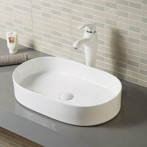 OEM Oval porcelain bathroom wash basin manufacturers
