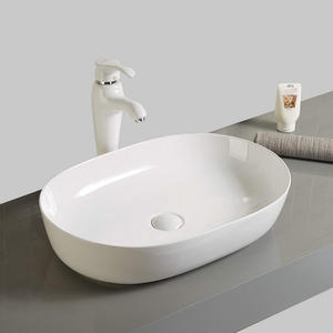 Ceramic Bathroom Vessel Vanity Sink Art Basin