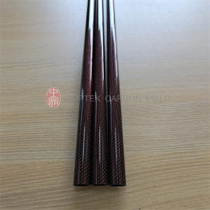 3K plain weave carbon pole, carbon fiber tube, carbon fiber pipe