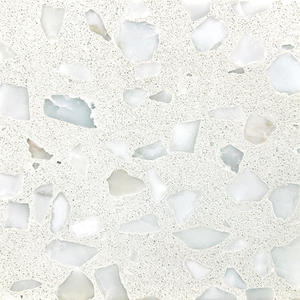 High Quality Ice White Terrazzo Stone Producer-WT225 Ice White