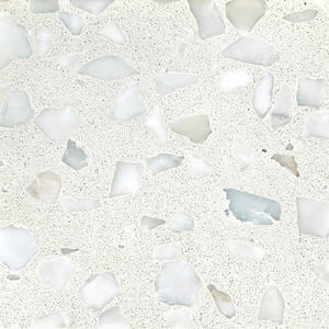 High Quality Ice White Terrazzo Tile Supplier-WT225 Ice White