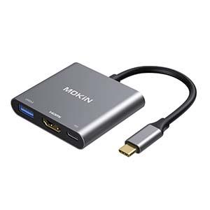 USB C To HDMI Multiport Adapter 3 In 1