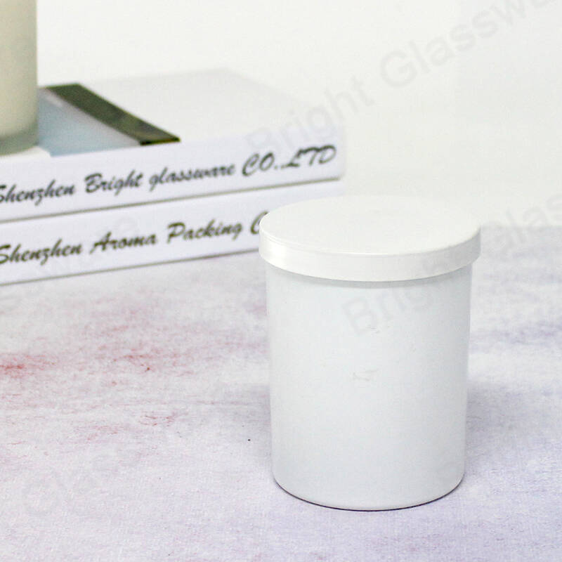 Tapa de metal sellada 80mm tapa de vela blanca con silicona para frascos de velas para candelabros