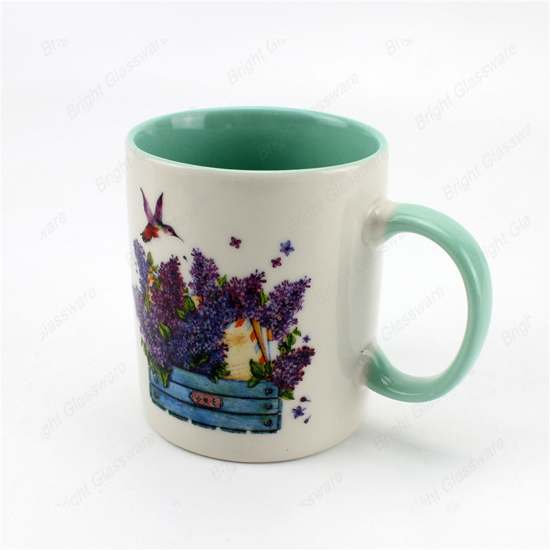 Изготовленная на заказ персонализированная глазурованная керамическая чашка для кофейной кружки с напечатанным логотипом
