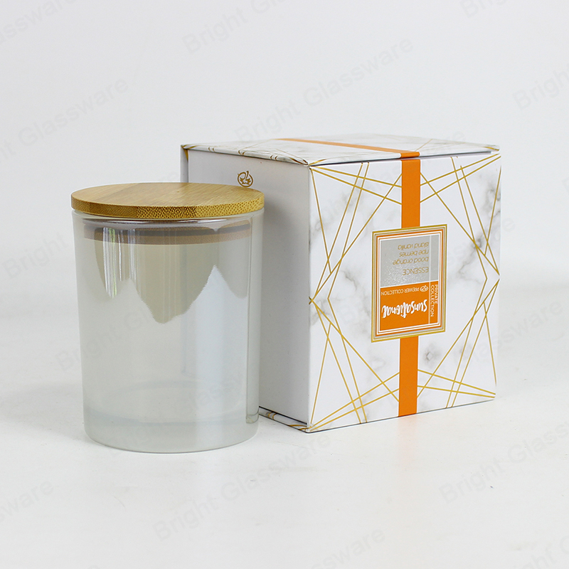 Boîtes de bougies rigides multicolores de luxe personnalisées pour l’emballage de pot de bougie en verre