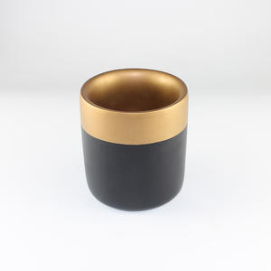 Custom Design Matte Gold Black Concrete Bouge