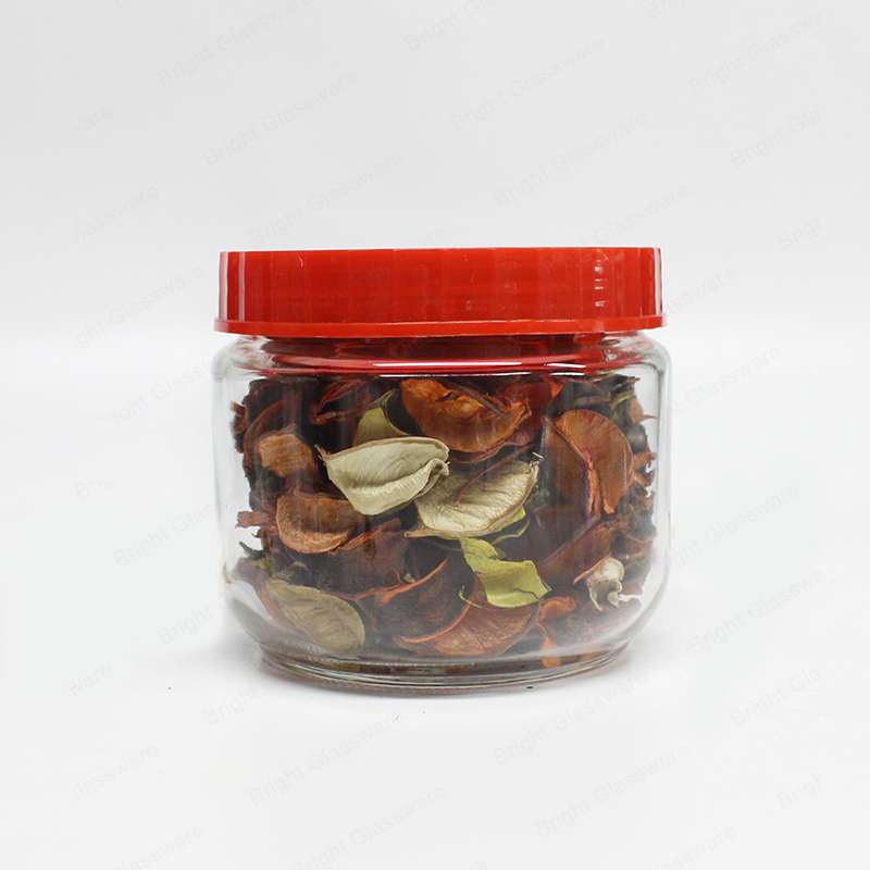 Boîtes de cuisine scellées empilables Bocaux de stockage des aliments en verre transparent Contenants de stockage des aliments hermétiques