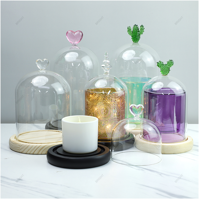 Factory New Style Clear 10oz 12oz 14oz 16oz Bell Jar for Decoration