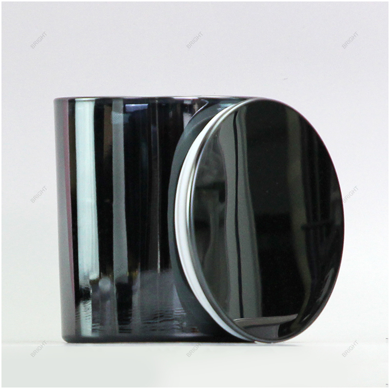 New Style Round Stainless Steel Lid Mirror Effect For Candle Jar