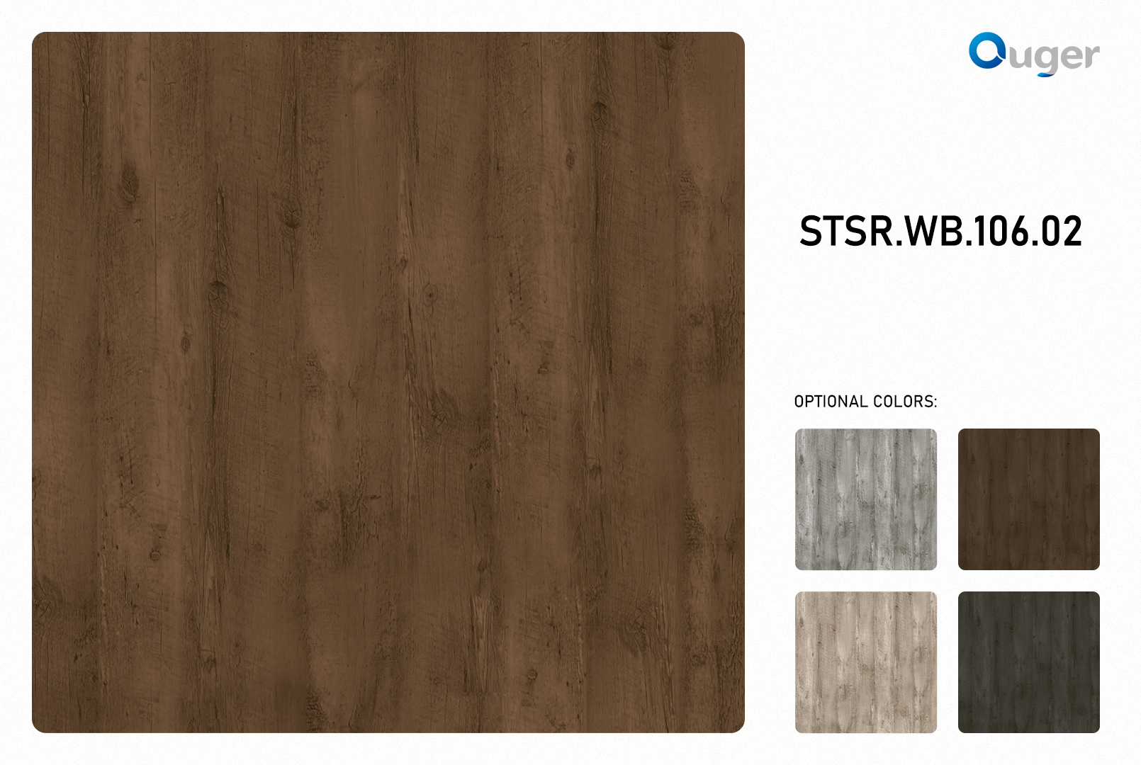 Ouger produces the best wood grain PVC foil in China.