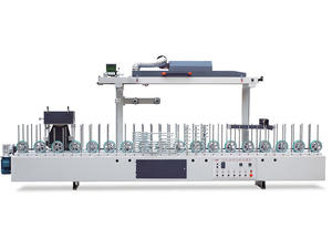 China TCB-IIB (300) Cold Glue Profile Wrapping Machine (Scrape Glue System) (2) Supplier