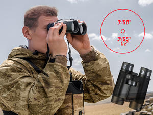 12X42 OEM Laser Range Finder Binoculars