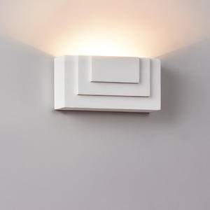 Plaster wall lamp