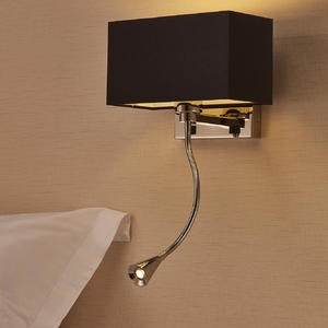 Barton Wall Lamp Knuckle Joint+ Flexi Arm Conic LED Reader 