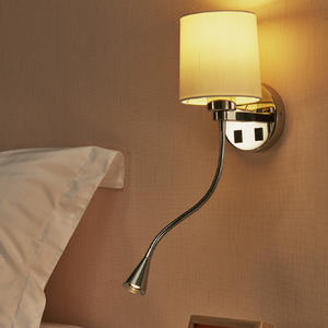 Elsa Wall Lamp+Flexi Arm Conic LED Reader wall lamp