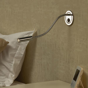 Andie Recessed LED reader with robust flexi arm.Wall Lamp