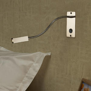 Finney Recessed Rectangular LED reader with flexi arm,Wall Lamp