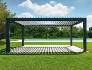 Aluminum Louver Roof Pergola | Pergola Gazebo Outdoor - SCD