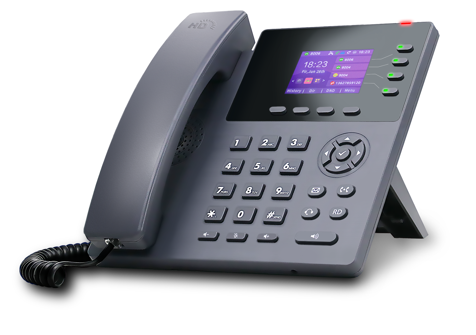 IP Phone SIP-T790N communication is secure and private