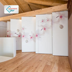 Movable partition walls for home can divide a large space into several small spaces, and at the same time can combine small spaces into large spaces.