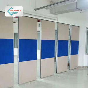 Sliding folding partitions movable walls have the same function as the general wall, but it can move flexibly.