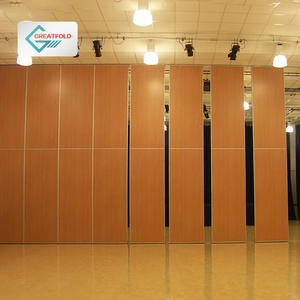 The flexible movement of moveable wall partitions itself provides a choice of partition space for indoor halls or private rooms.