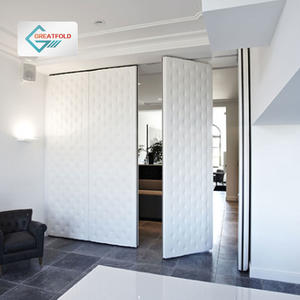 movable partitions for home becomes more and more popular, dividing different living area.