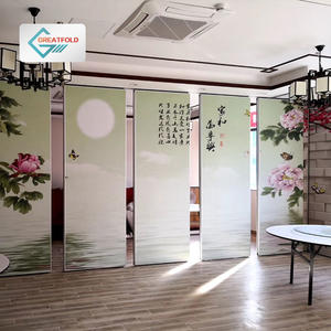 Style movable partitions are mostly used in hotels, banquet halls, exhibition halls.