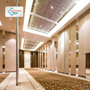 The biggest advantage of the movable acoustic wall partition system is the reasonable division of various areas