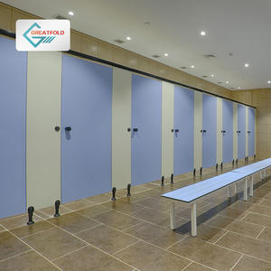What are the advantages of compact laminate restroom dividers?