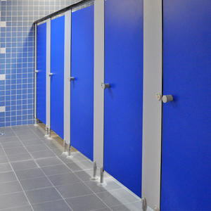 the prices of the plastic laminate toilet partitions doors of various materials are different
