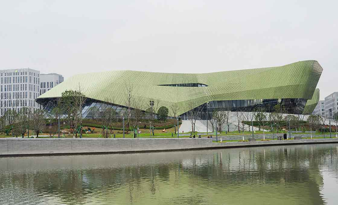 Ningbo City Exhibition Hall, China