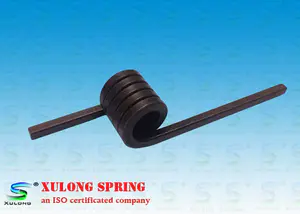 Professional Rectangle Helical Torsion Springs , Torsion Coil Spring for sale-Xulong