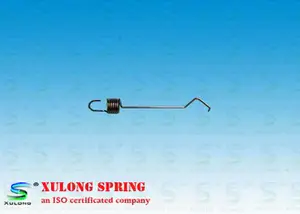 adjustable tension spring Customized Motor 304 Small Tension Coil Springs With Extended Square Hook -Xulong Springs