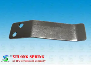 Metal Stamping Custom Flat Springs / Furniture Springs Zinc Coated Surface Treatment - Xulong