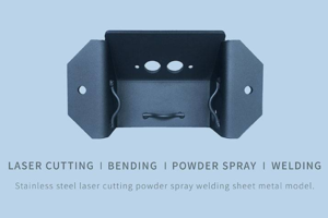 China Sheet Metal Laser Cutting Factory-Powder spray welding sheet metal model