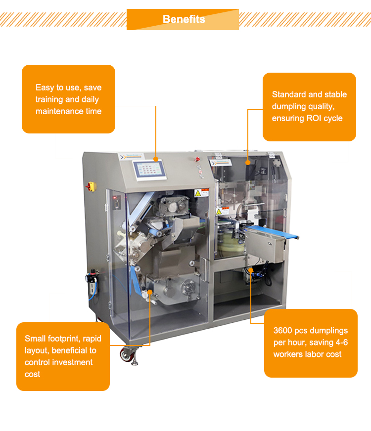 dumpling packing machine