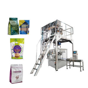 Pre-made Bag Packing Machine With Multi-head Weigher