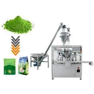 Pre-made Bag Packing Machine With Auger Weigher